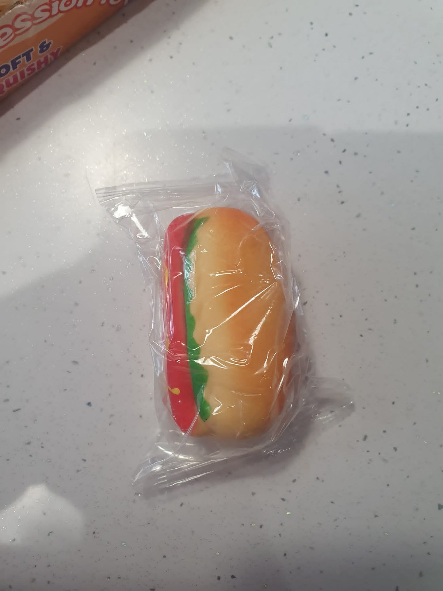 Hotdog soft squishy toy