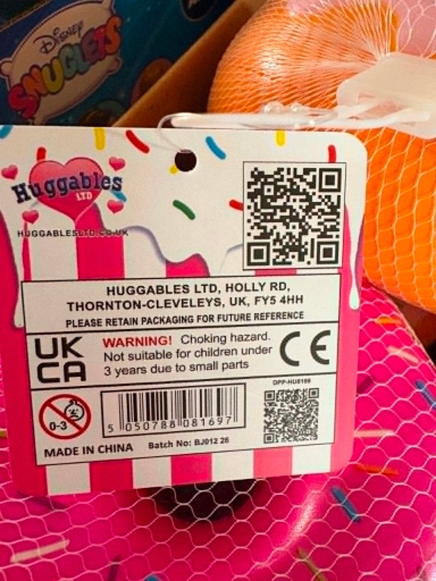 Scented squishy donuts, sensory toy