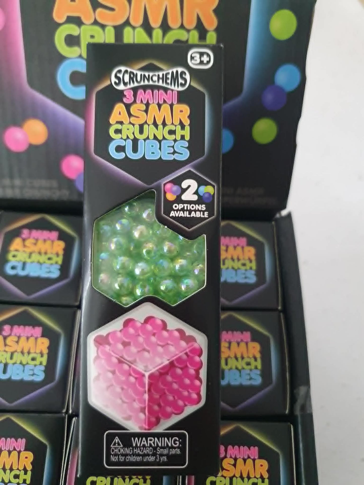 ASMR crunch cubes 3 pack