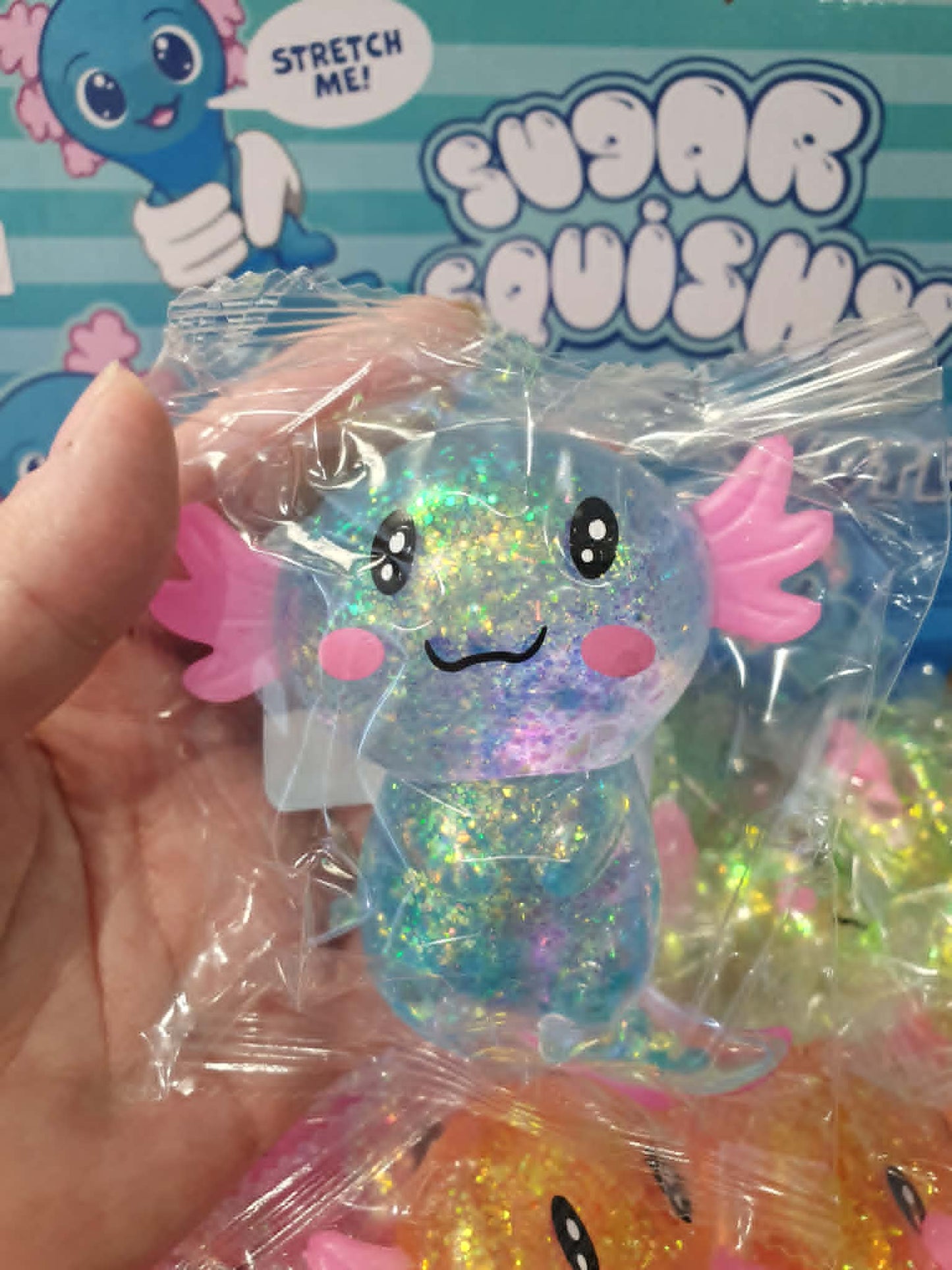 Axolotl sugar maltose squishy