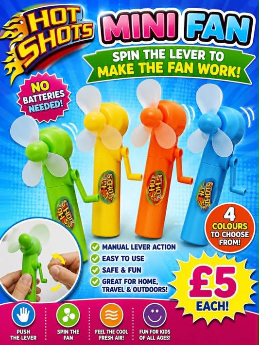 Hot shot mini fan