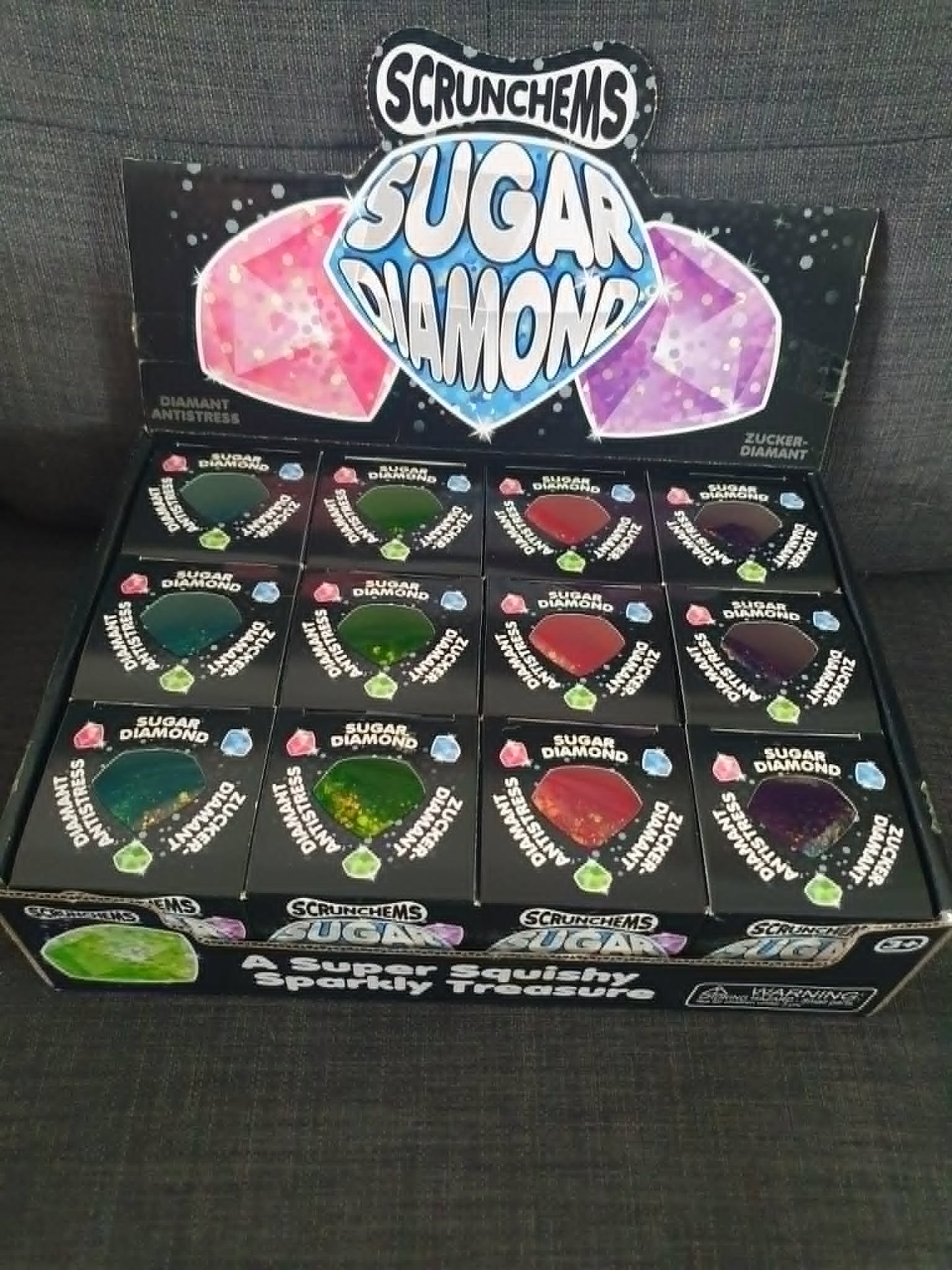 Sugar Diamond maltose glitter squishy