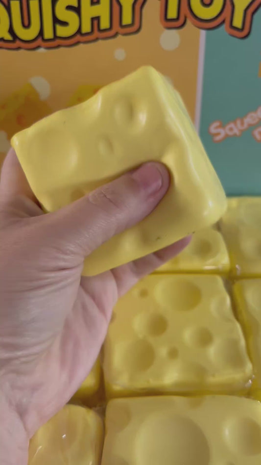Slow rise foam square cheese squishy 7cm